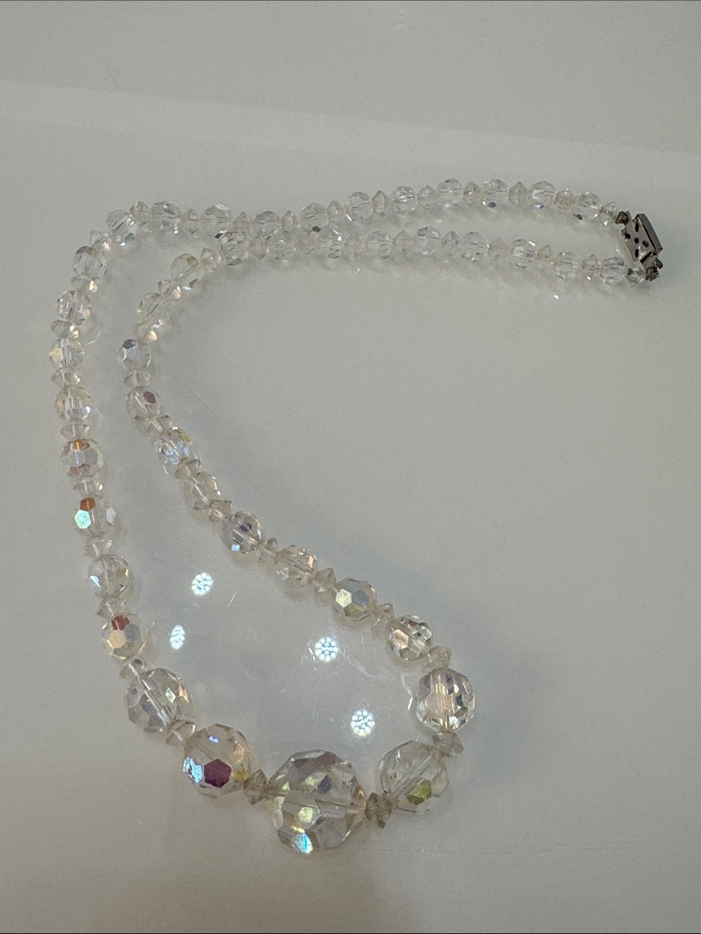 Crystal Aurora Beaded Necklace - Picture 3 of 5